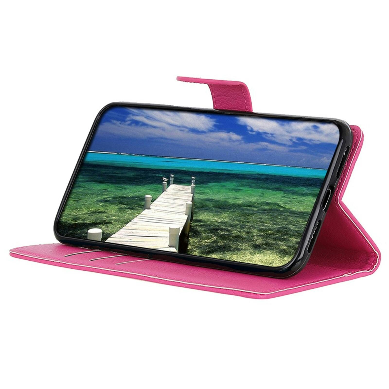 Comfycase Xiaomi Redmi A7 Pro Bookcase Hoesje Roze