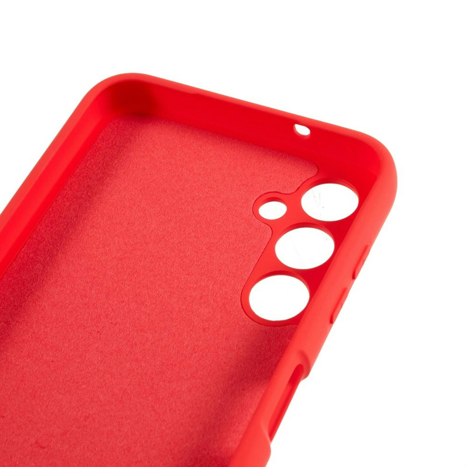 Mocaa Samsung Galaxy S24 Plus Hoesje Rood