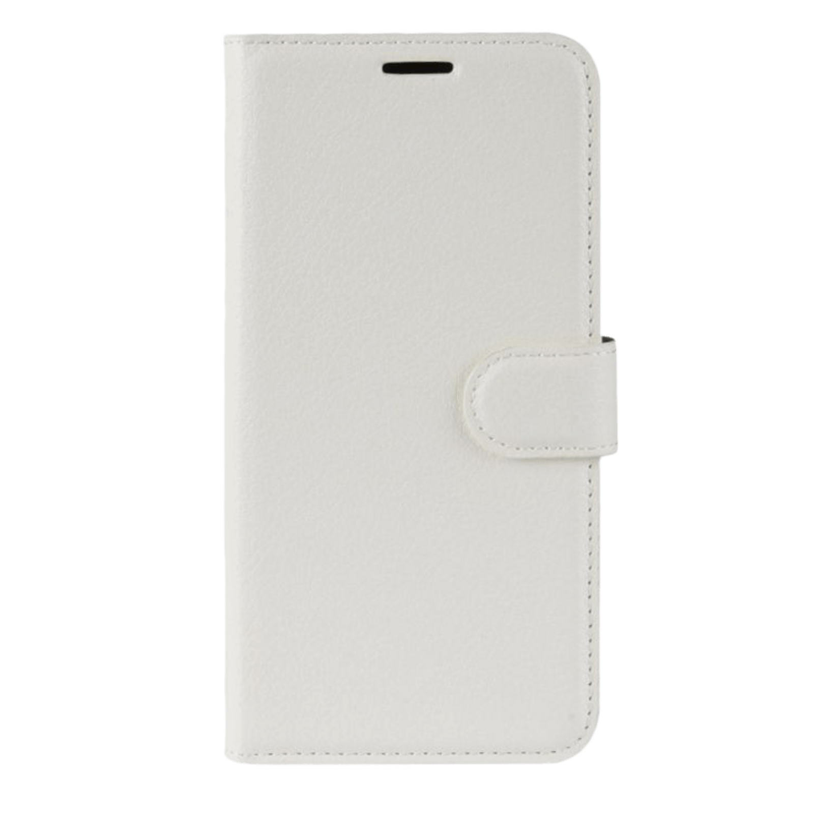 Mocaa Samsung Galaxy A41 Portemonnee Hoesje Pasjes Wit