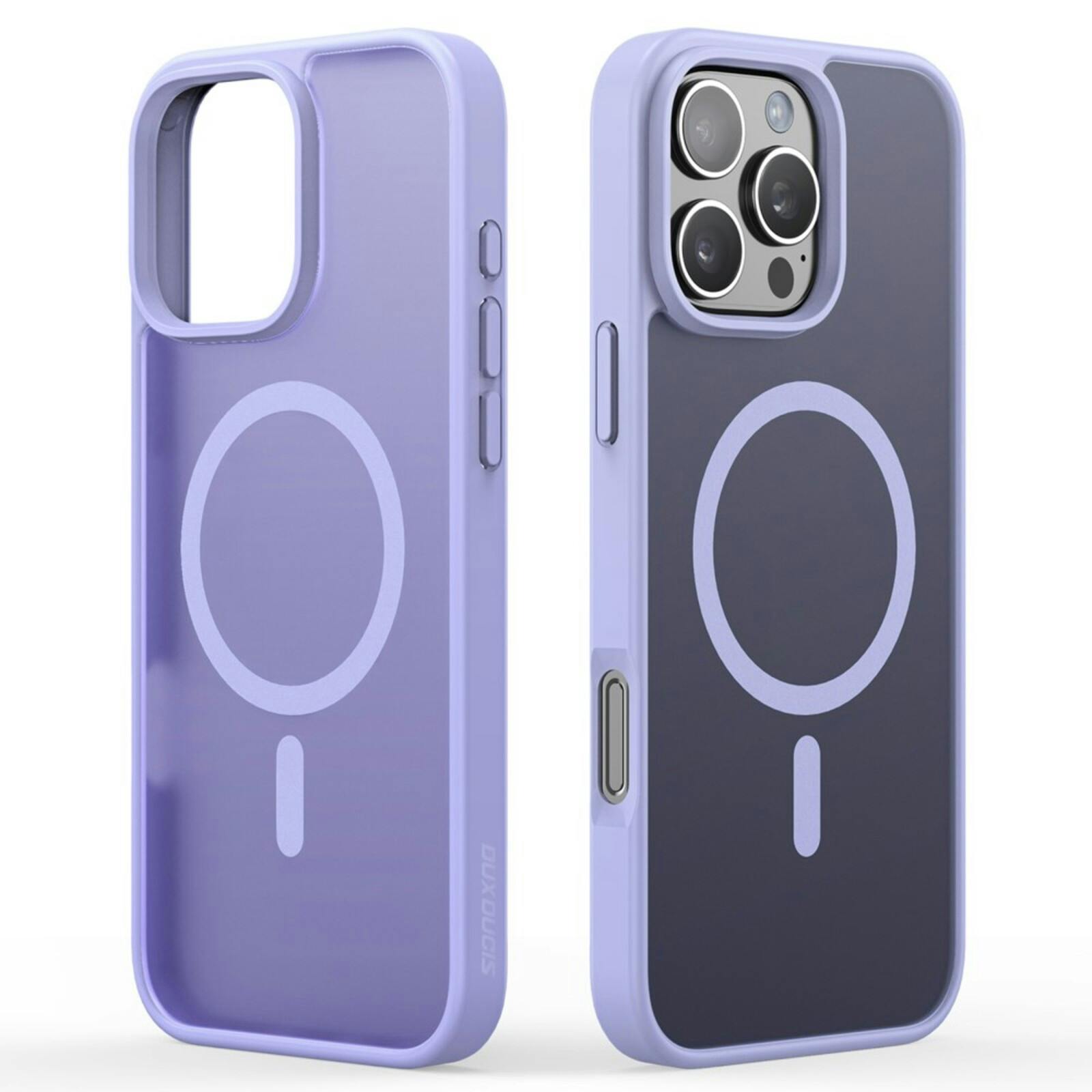 DUX DUCIS iPhone 16 Pro Max Mat MagSafe Hoesje Paars