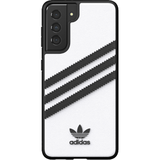 Adidas Galaxy S21 Siliconen (TPU) Hoesje Wit
