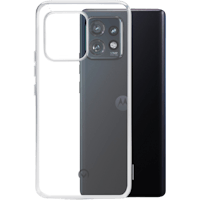 Mobilize Motorola Edge 40 Pro Siliconen (TPU) Hoesje Transparant - Achterkant