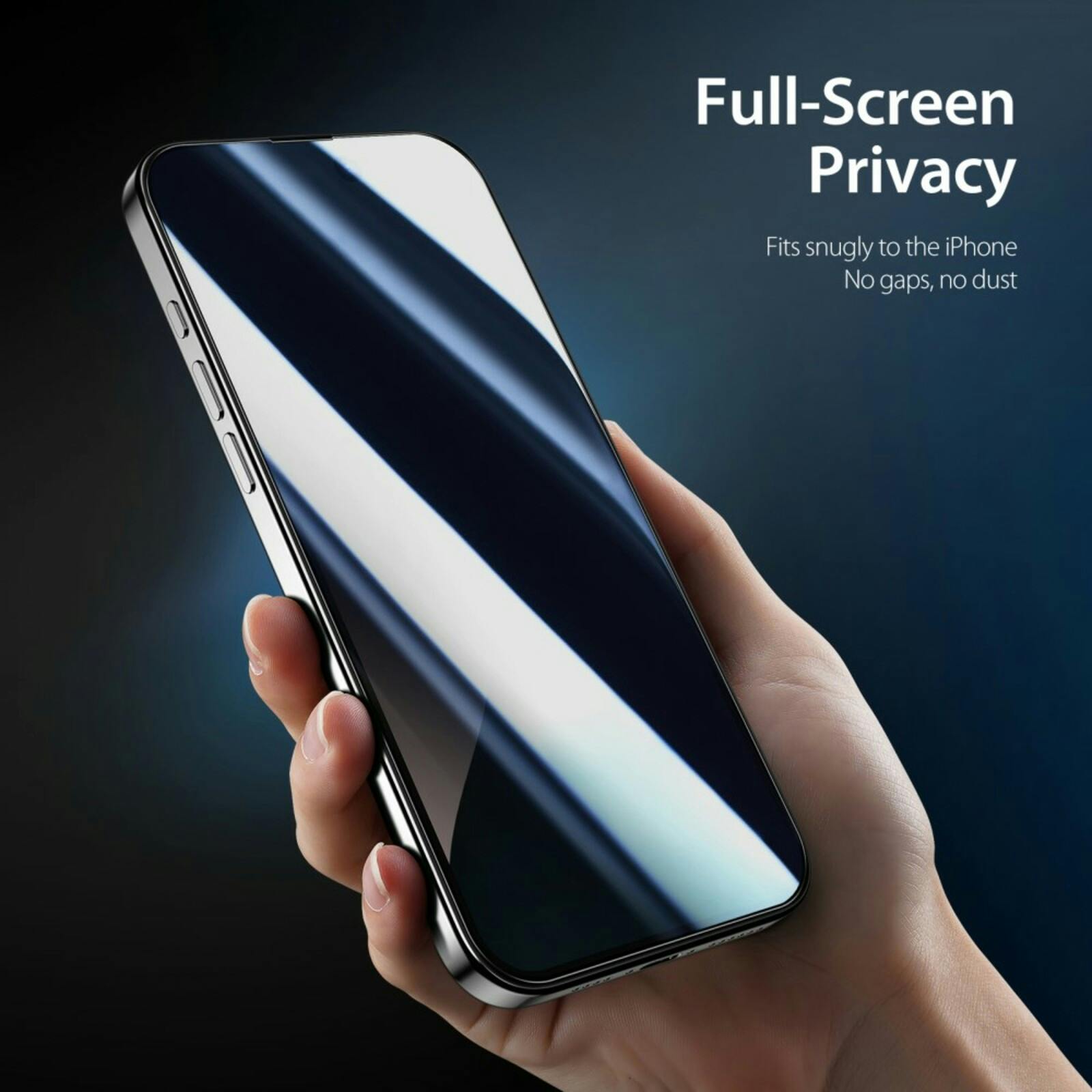 DUX DUCIS iPhone 16 Screenprotector Gehard Glas Privacy