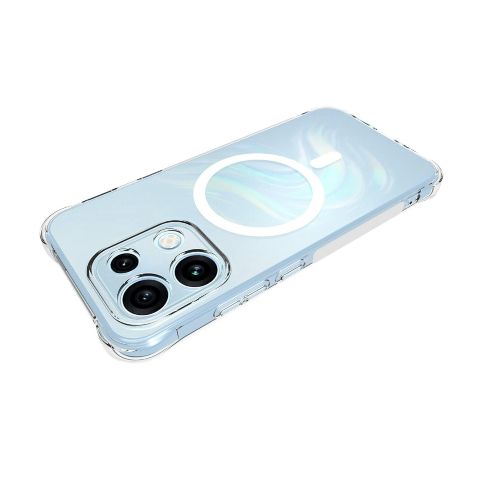 CaseBody OPPO Reno16 F 5G Magnetisch Hoesje Transparant