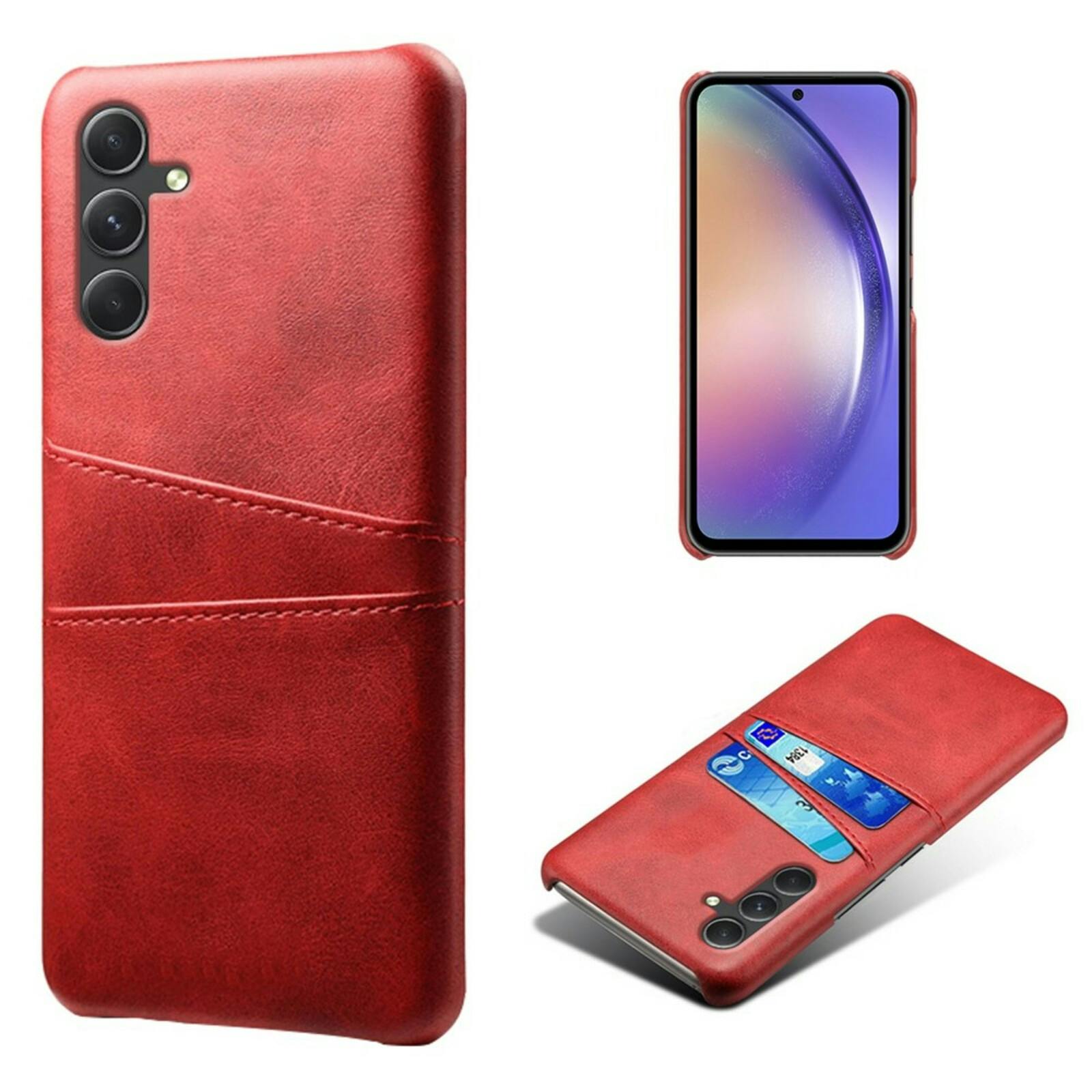 Comfycase Samsung Galaxy A55 Card Case Rood