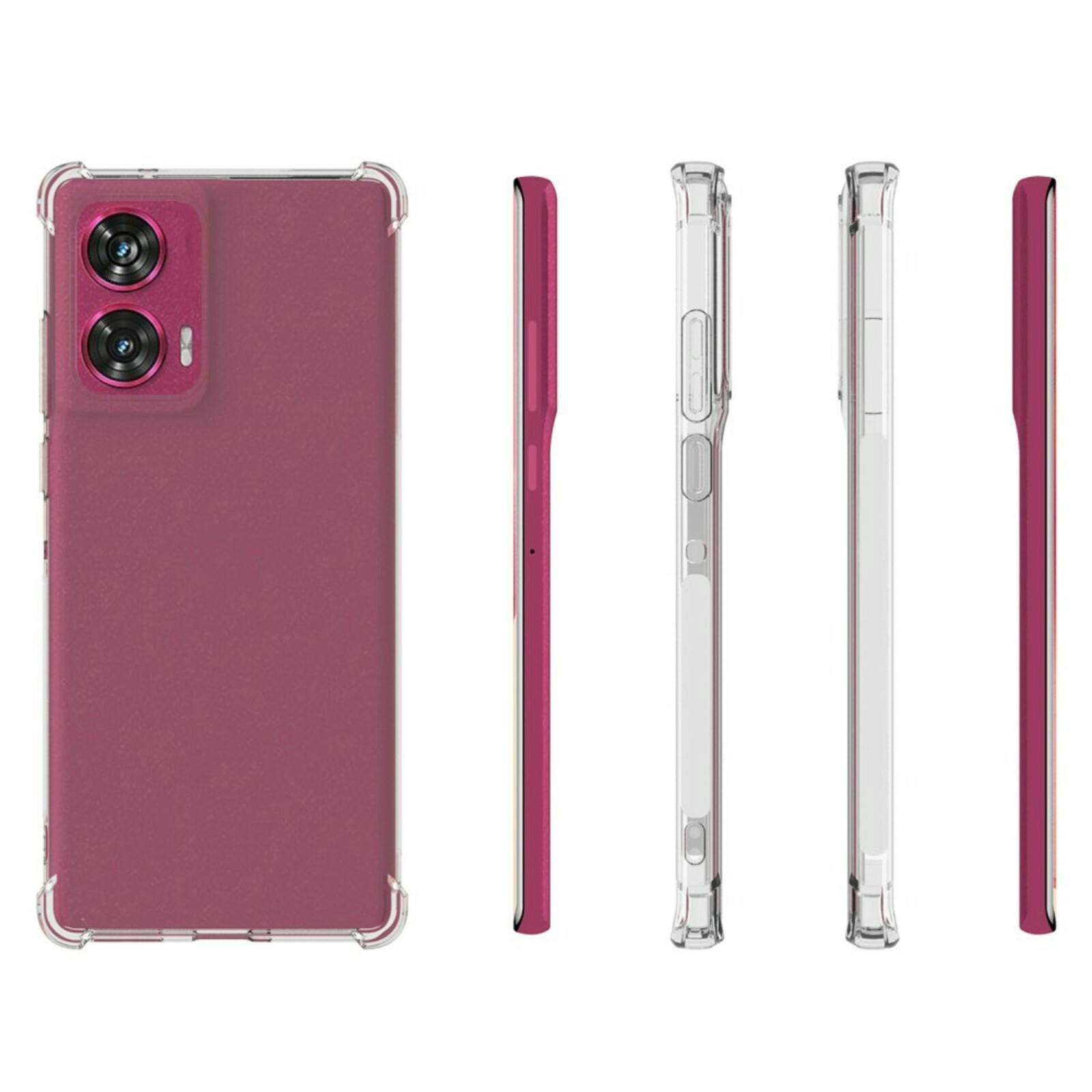 Comfycase Motorola Edge 50 Fusion Hoesje Zwart