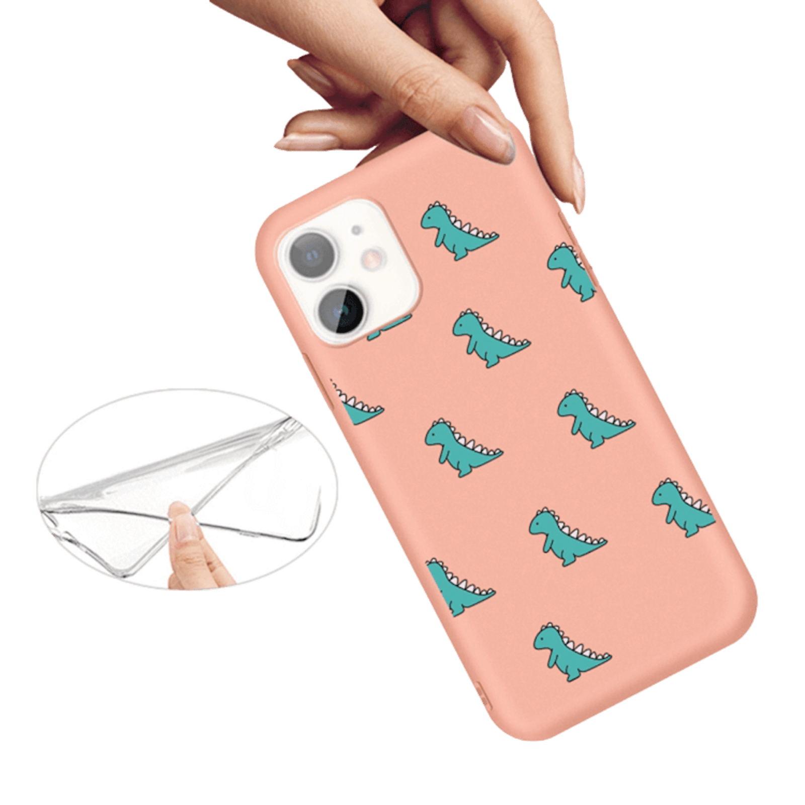 Mocaa iPhone 11 Designz Dino Case Oranje