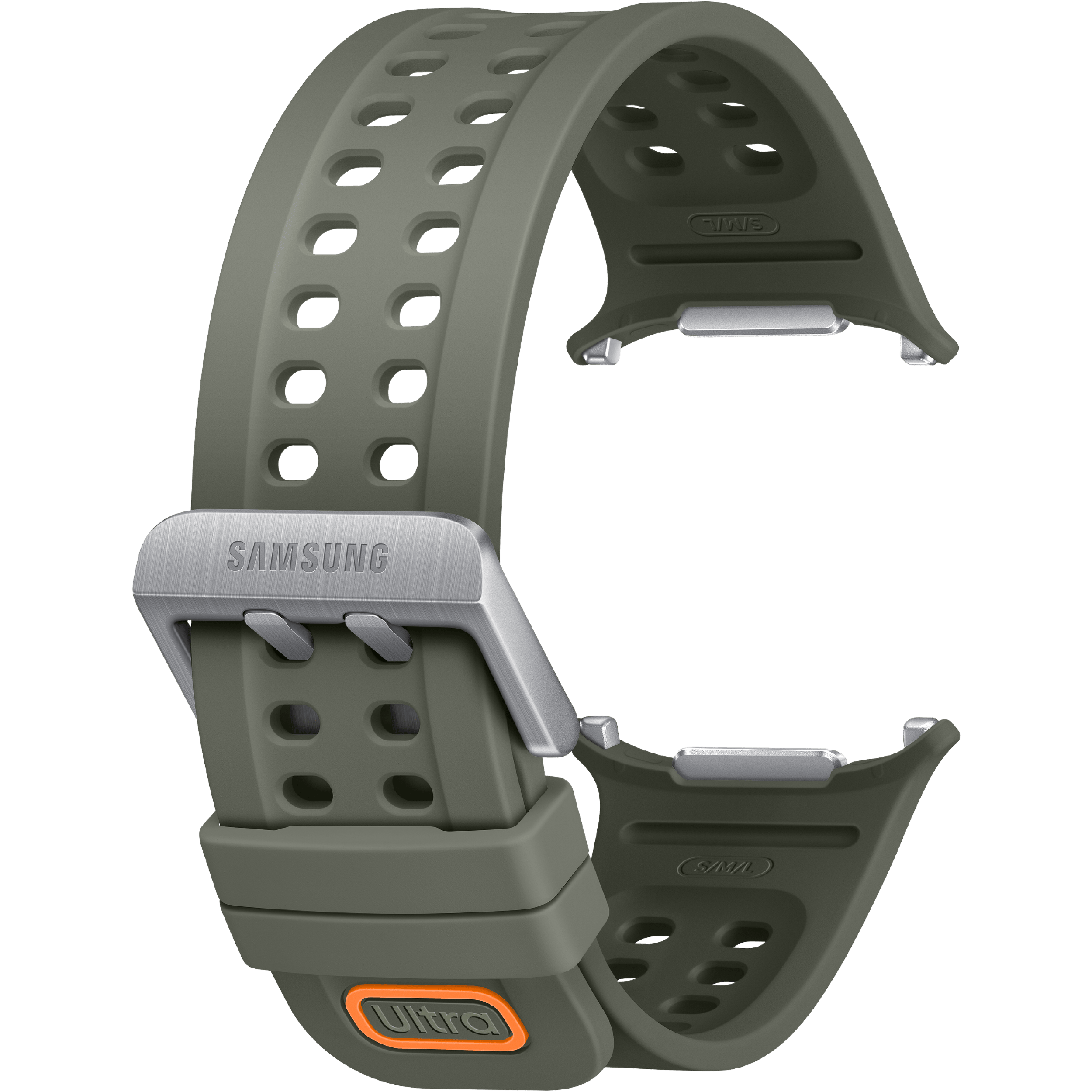 Samsung Galaxy Watch Ultra2 Marine Bandje Olijfgroen