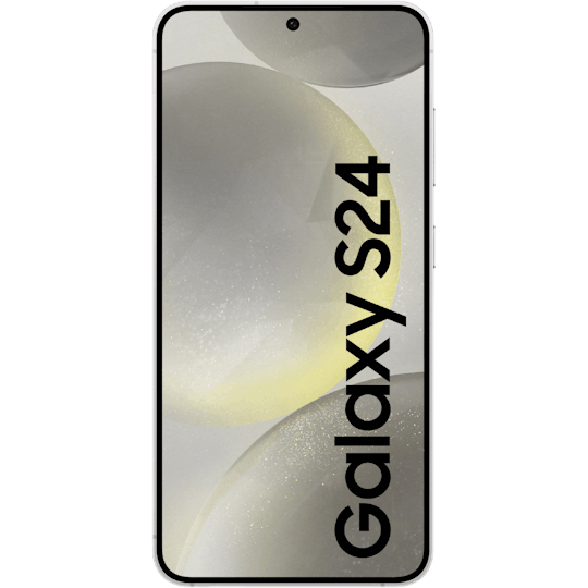 Samsung Galaxy S24 Marble Grey - Voorkant