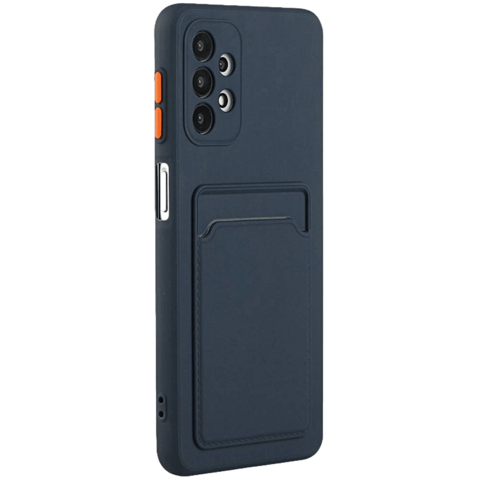 CaseBody Samsung Galaxy A53 Telefoonhoesje met Kaarthouder Blauw