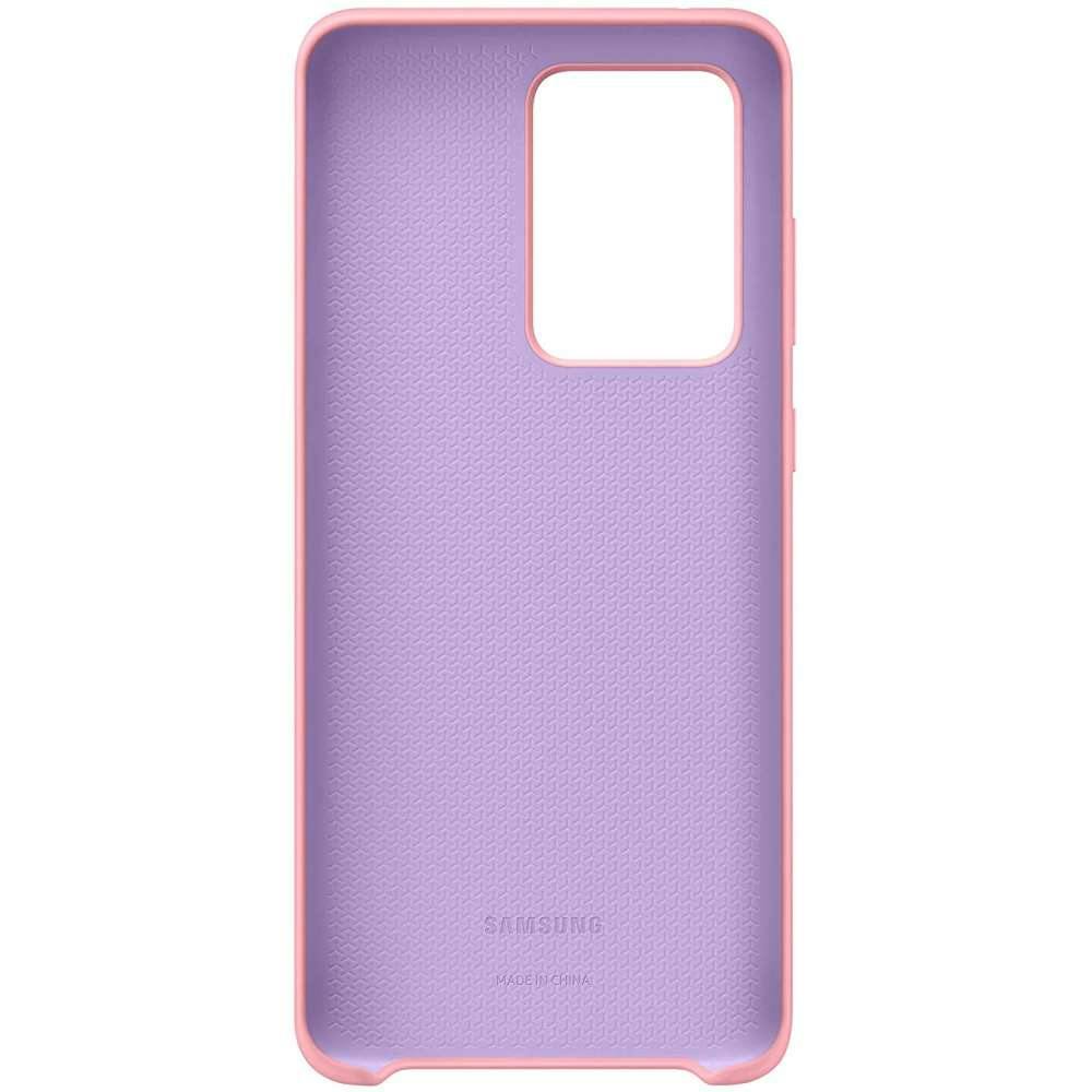 Samsung Galaxy S20 Ultra Siliconen Hoesje Roze