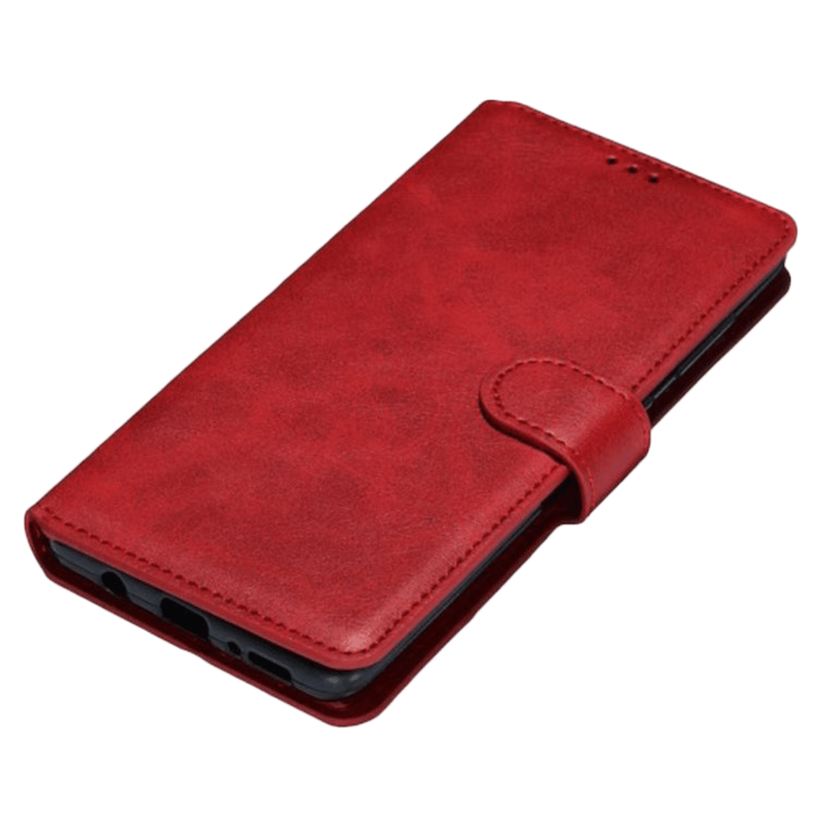 Mocaa Samsung Galaxy A71 Slim-Fit Boek Hoesje Rood