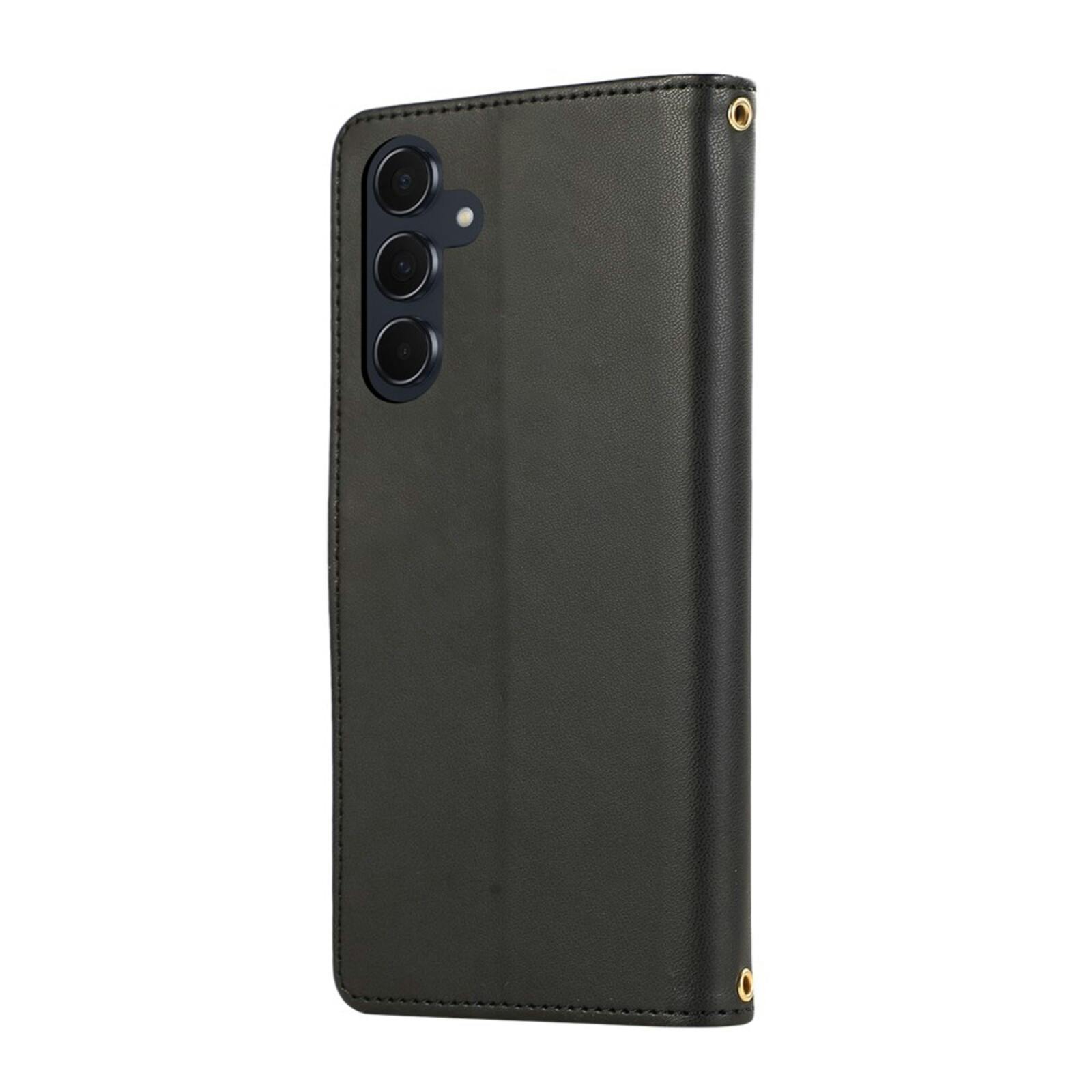 TwoTone Samsung Galaxy A57 Wallet Hoesje Zwart