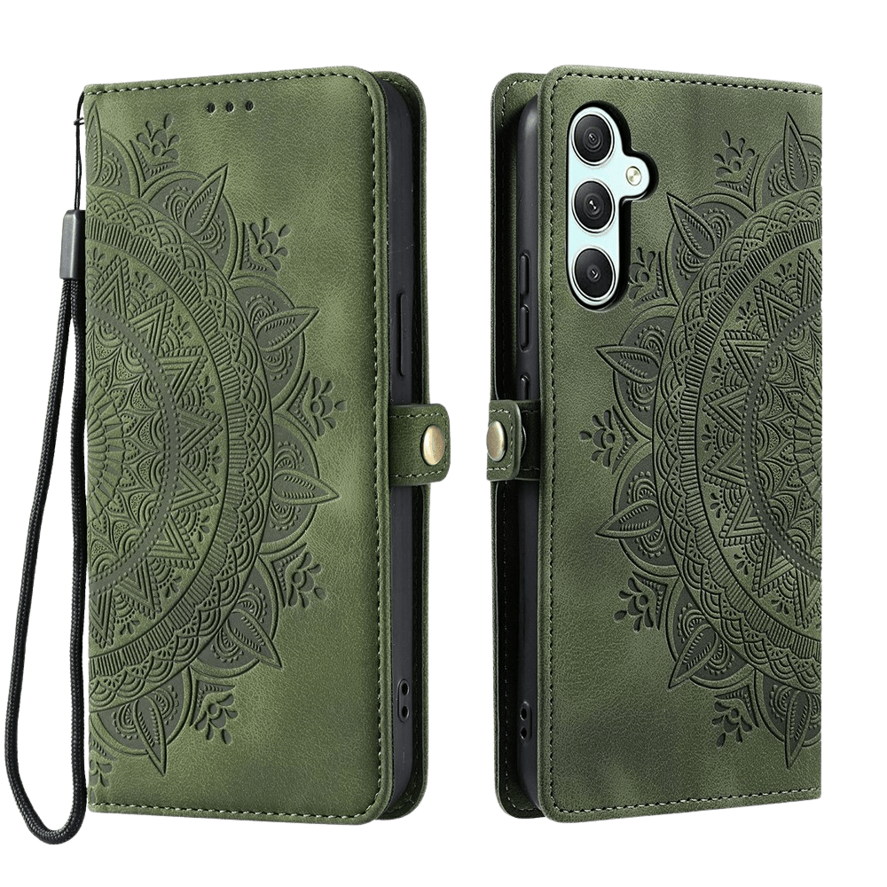 Comfycase Samsung Galaxy S26 FE Mandala Wallet Groen