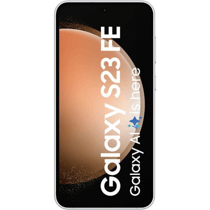 Samsung Galaxy S23 FE 5G Cream - Voorkant