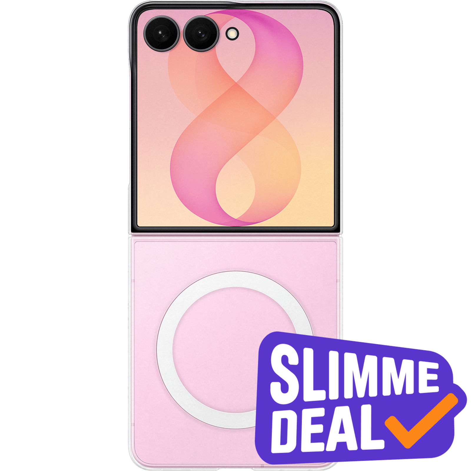 Samsung Galaxy Z Flip8 Clear Magnet Case