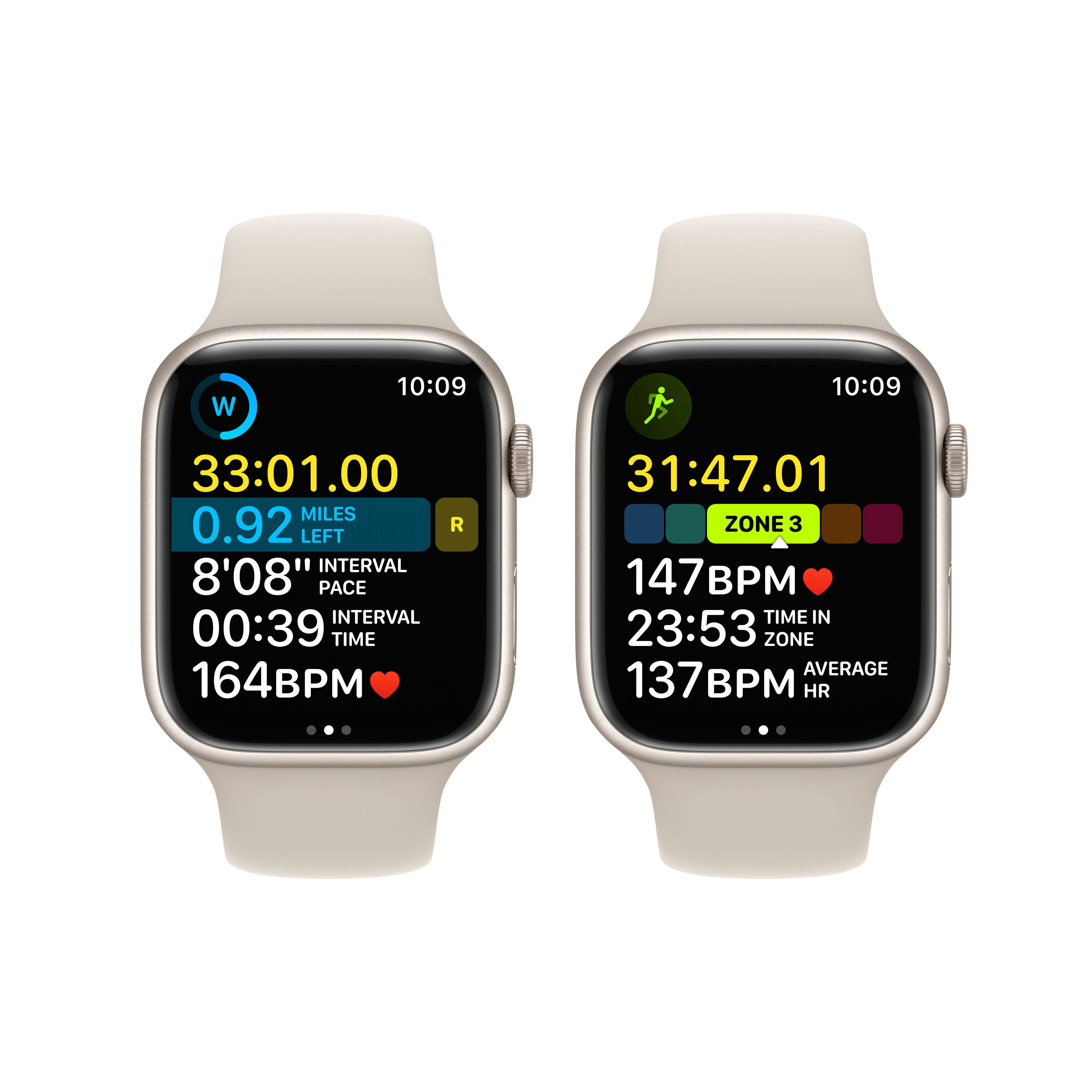 Apple Watch Series 8 Starlight