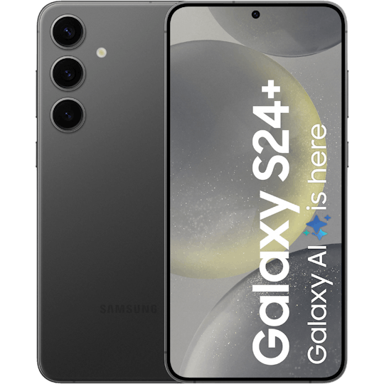 Samsung Galaxy S24 Plus Onyx Black - Voorkant & achterkant