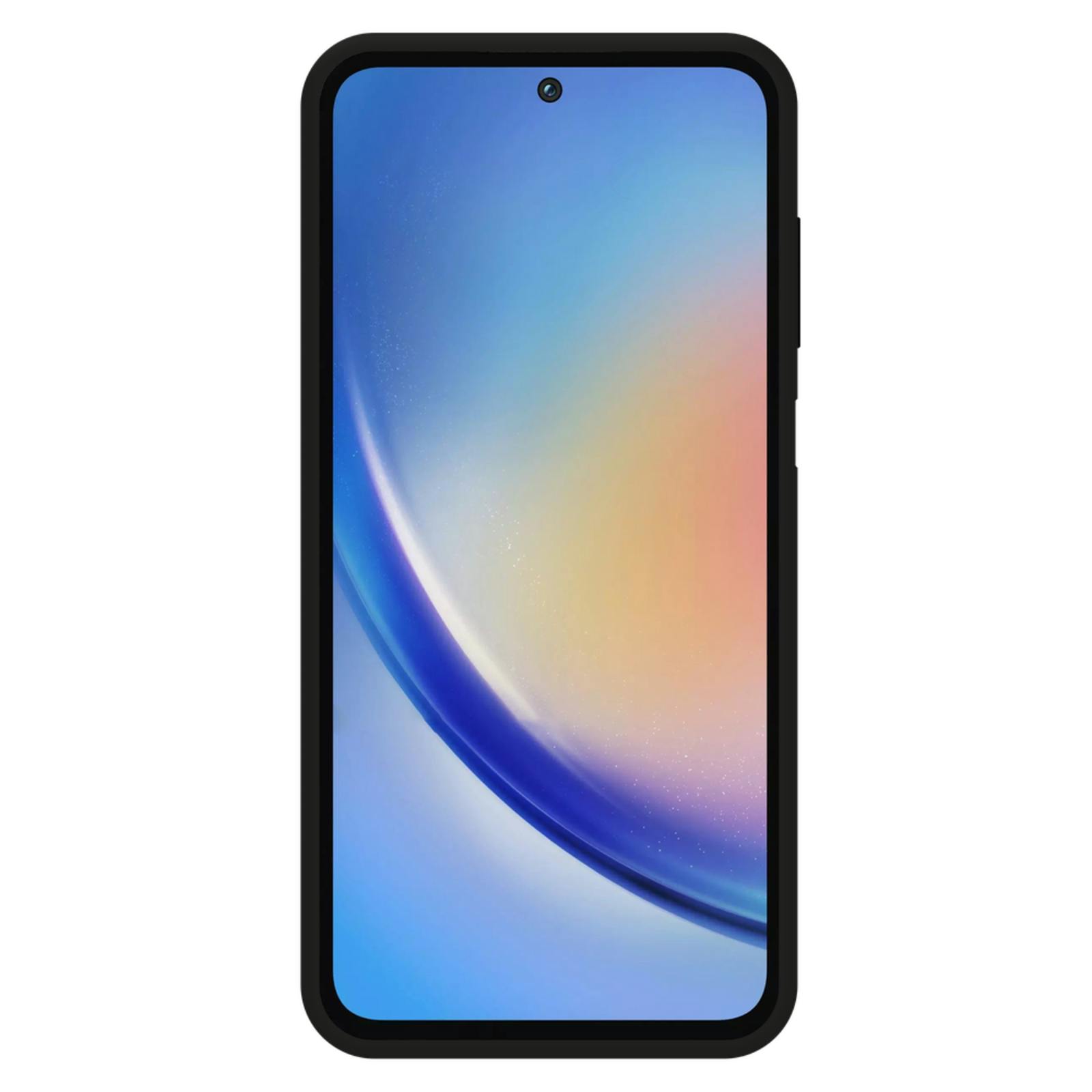Mobilize Samsung Galaxy A35 Siliconen (TPU) Hoesje Zwart