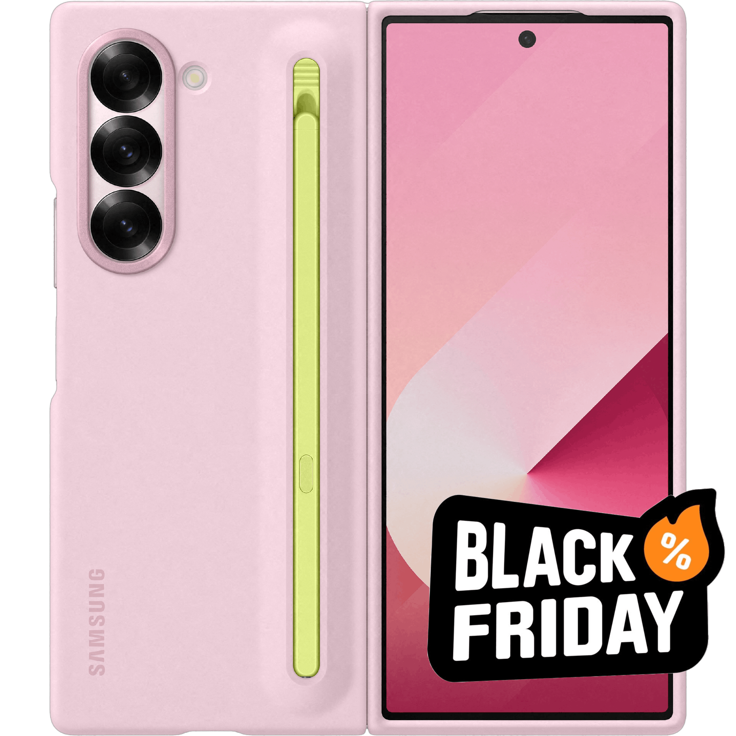Samsung Galaxy Z Fold6 S Pen Hoesje Roze