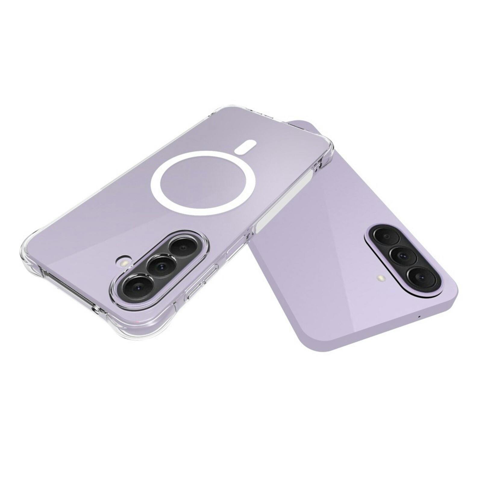 CaseBody Samsung Galaxy A27 Shockproof Qi2 Hoesje Transparant