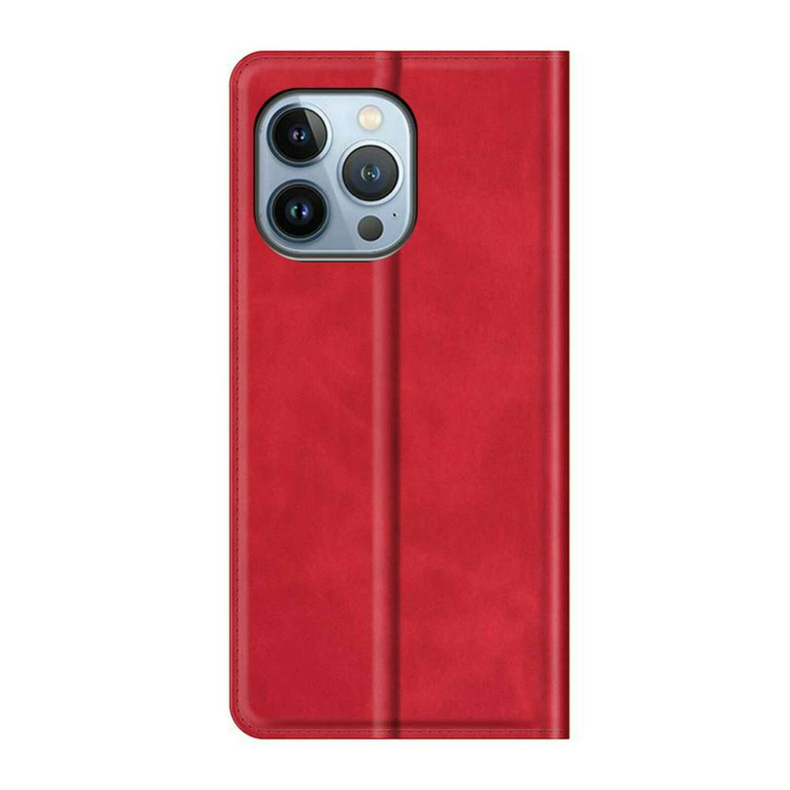 Just in Case iPhone 14 Pro Max Portemonnee Hoesje Rood