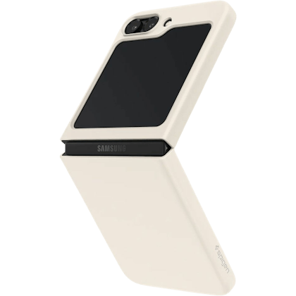 Spigen Galaxy Z Flip5 Airskin Hoesje Wit - Voorkant