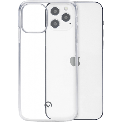 Mobilize iPhone 12 (Pro) Doorzichtig Siliconen (TPU) Hoesje