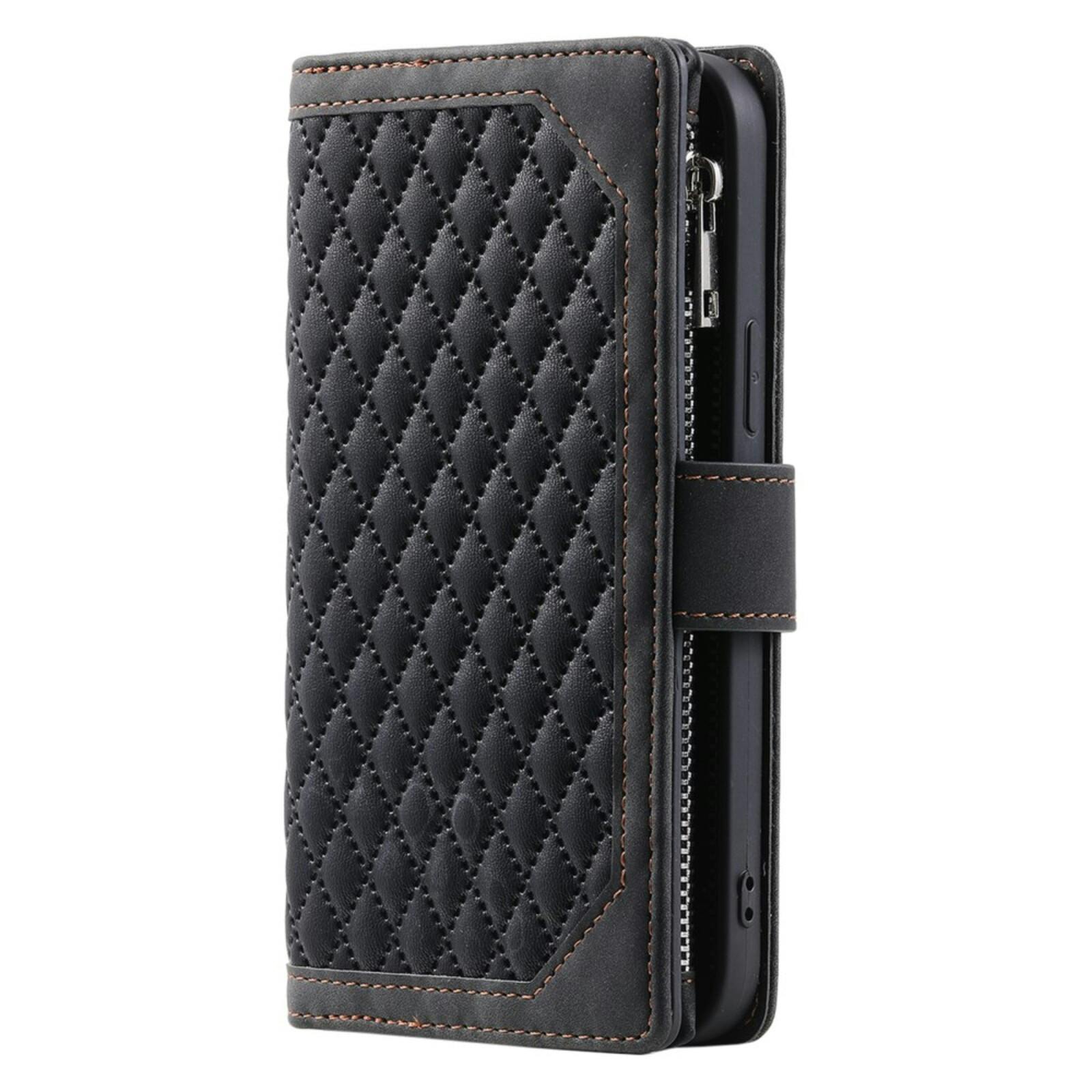TwoTone Apple iPhone 16e Wallet Hoesje Zwart