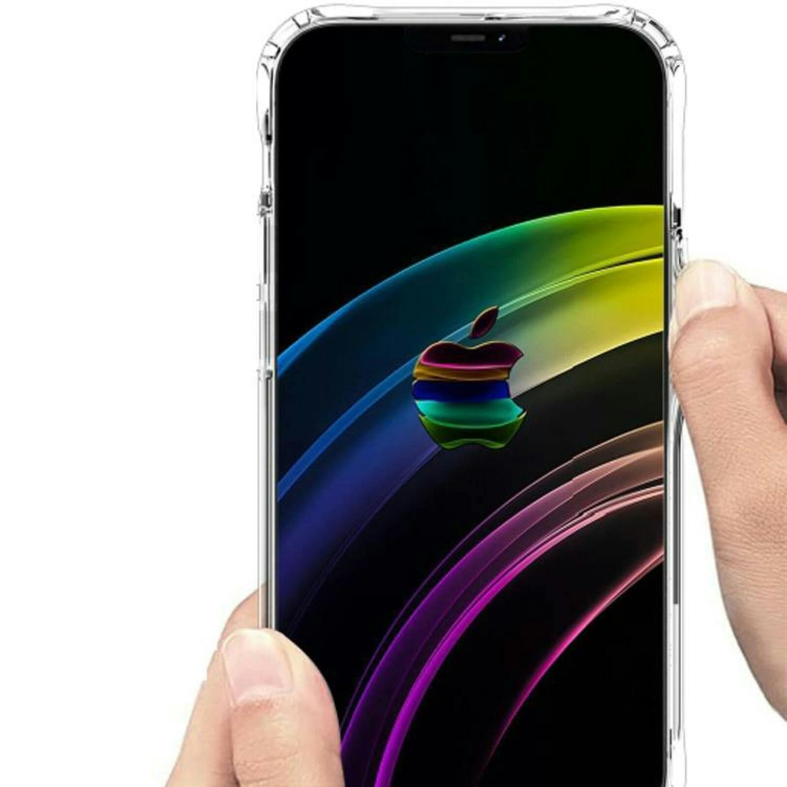 CaseBody iPhone 12 (Pro) Designz Tough Glove Stevig Transparant Beschermhoesje