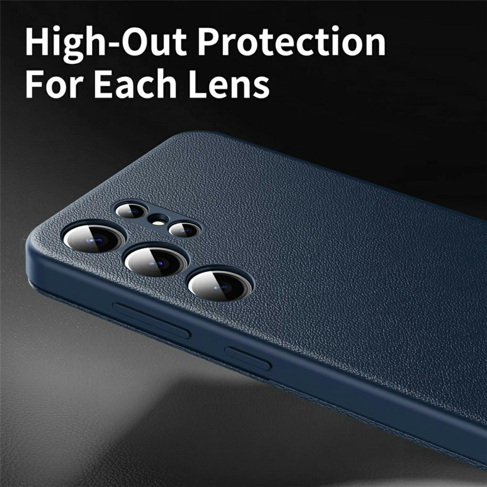 CaseBody Samsung Galaxy S26 Ultra Smart Cover Blauw