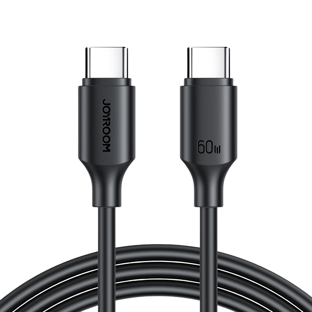 Joyroom Premium Series USB-C Oplaadkabel 60W Zwart 1m
