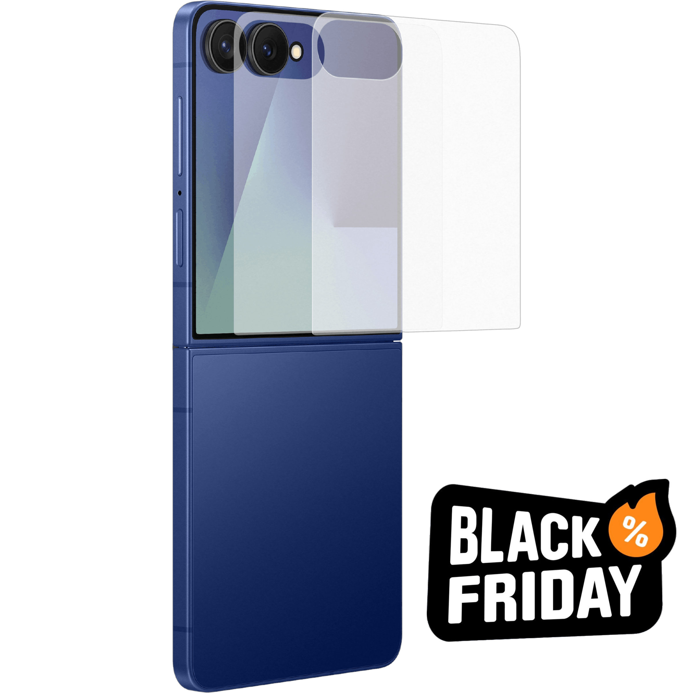 Samsung Galaxy Z Flip7 Anti-Reflecting Screenprotector Transparant