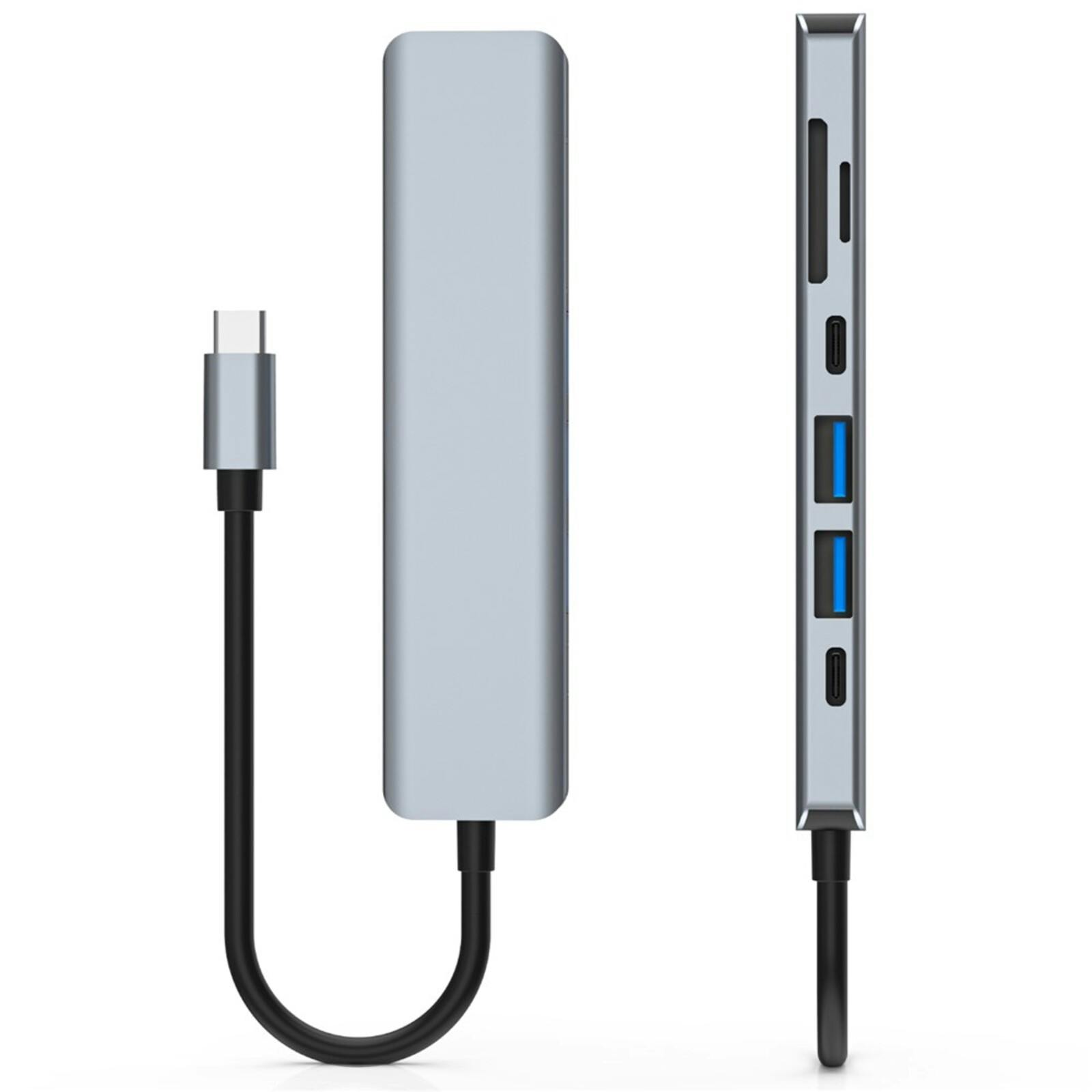 Joyroom 7-in-1 USB-C Docking Station Zwart 1m