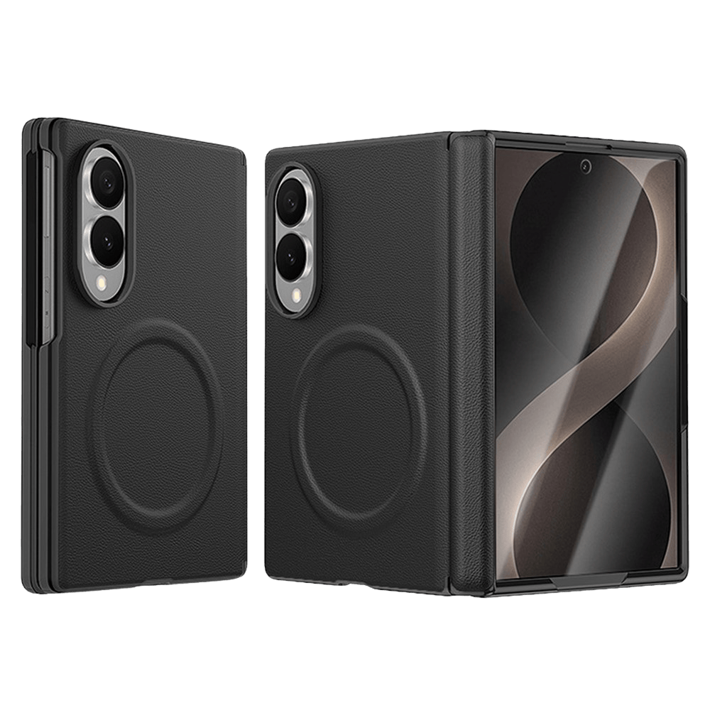 CaseBody Samsung Galaxy Z Fold8 Magnetisch Hoesje met Scharnier- en Schermbescherming Zwart