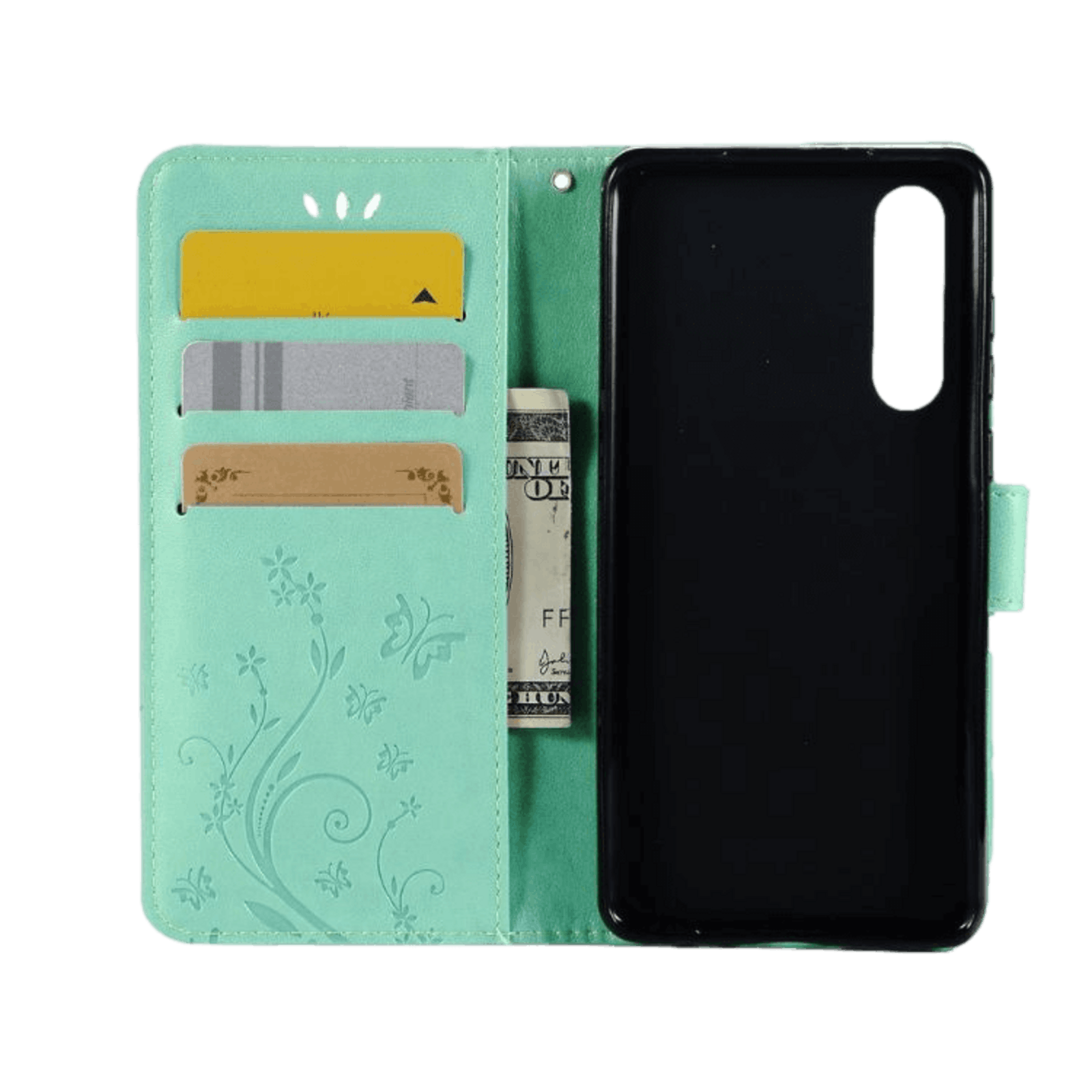 Mocaa Huawei P30 booklet hoesje Groen