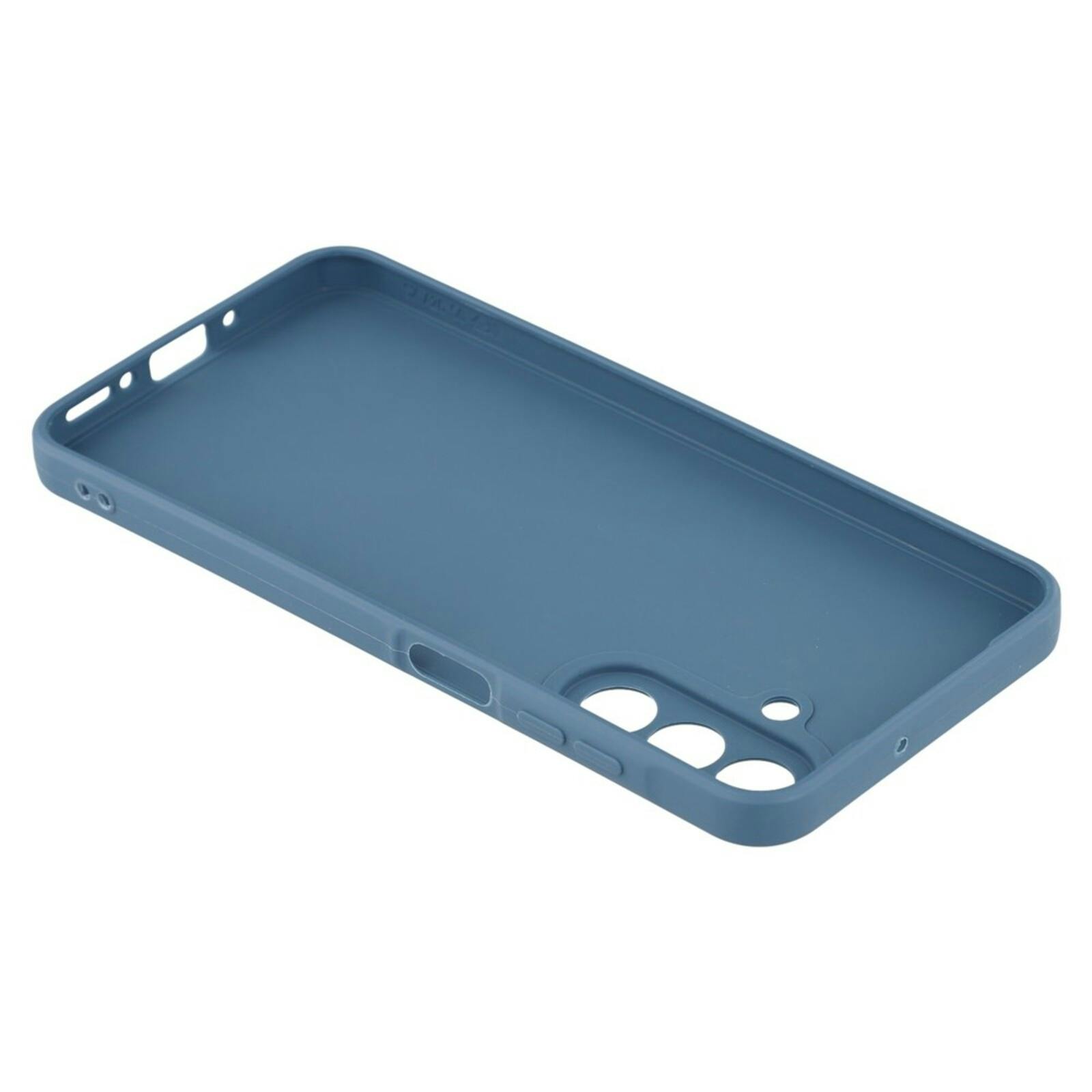 Mocaa Samsung Galaxy A27 Lens Protection Hoesje Blauw