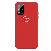 Mocaa Samsung Galaxy S20 Designz Love Heart Case Rood