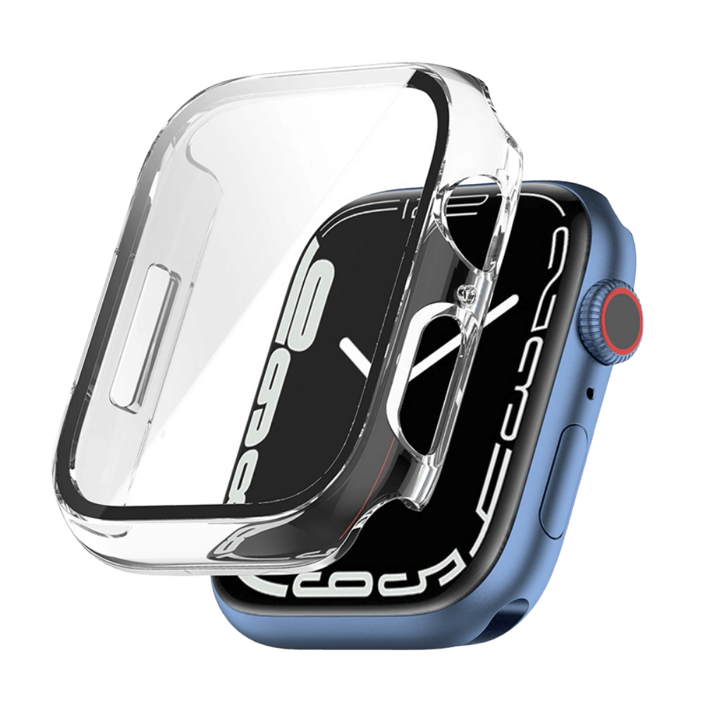 Mocaa Apple Watch Series 9 Beschermhoesje 45mm Transparant