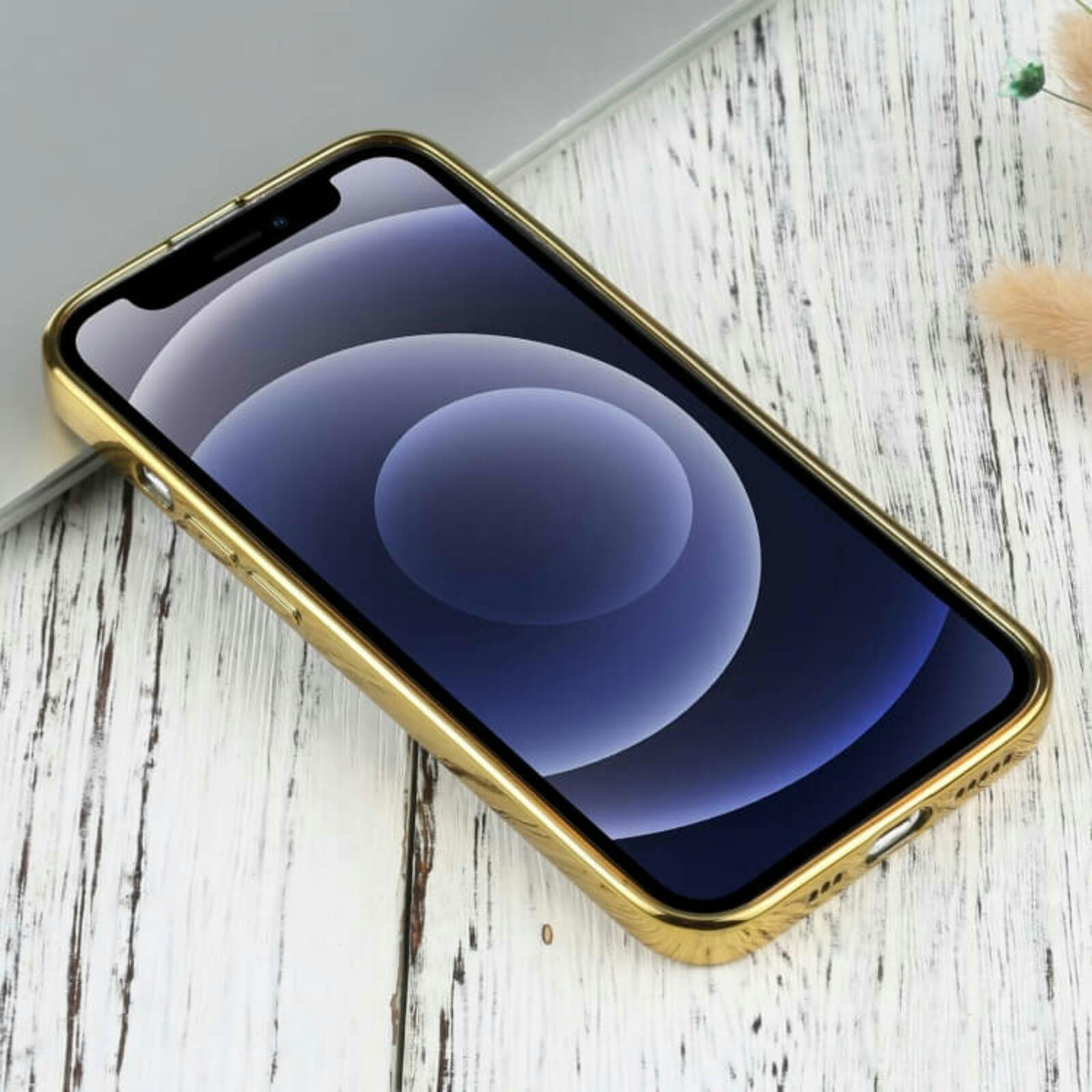 Comfycase iPhone 13 Mini Electra Hoesje Goud