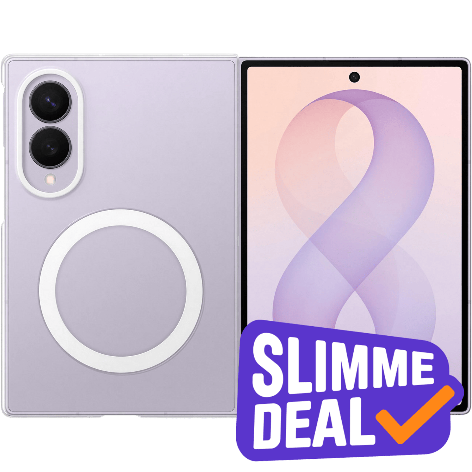 Samsung Galaxy Z Fold8 Clear Magnet Case