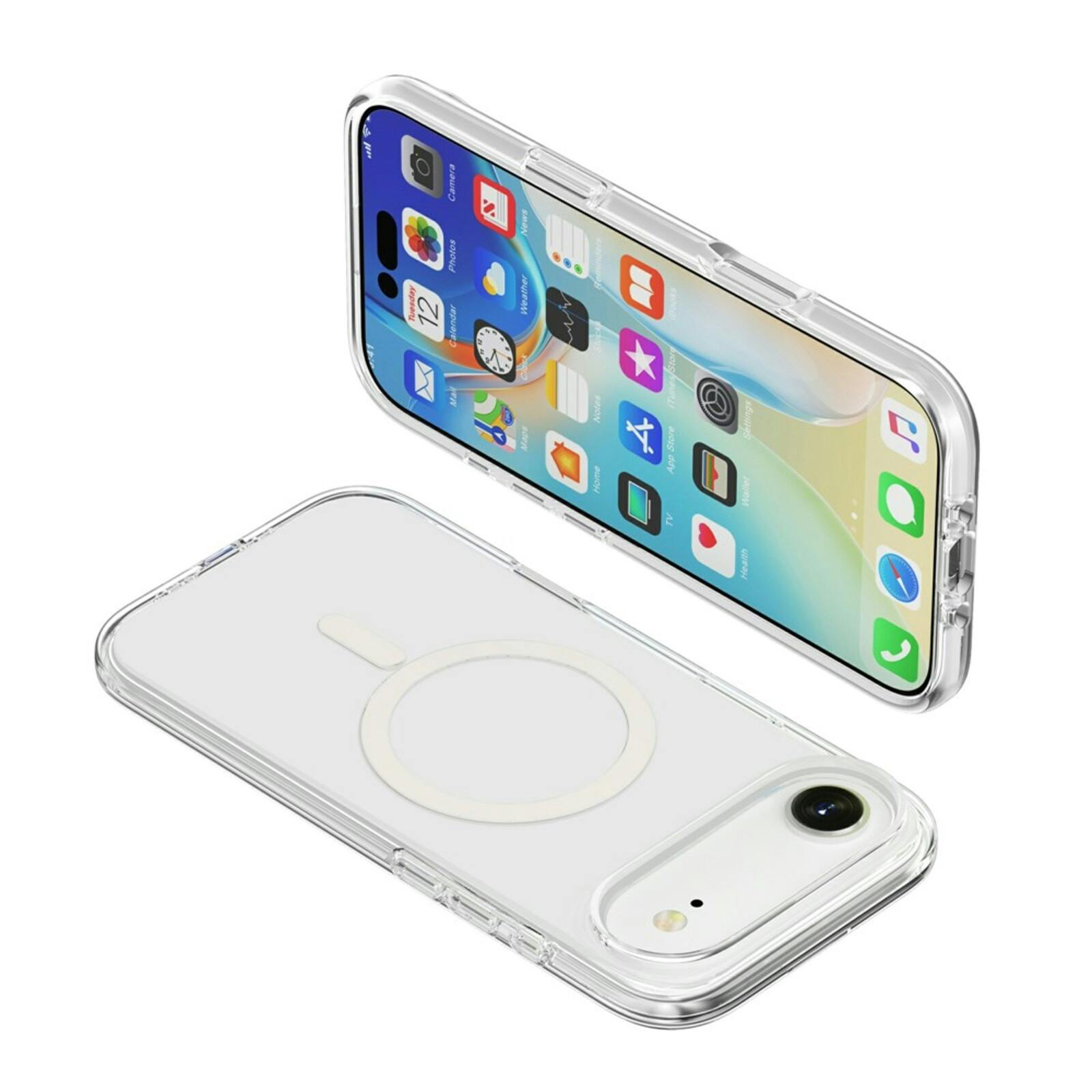 Mocaa Apple iPhone 17 Air Slim Armor with MagSafe Transparant