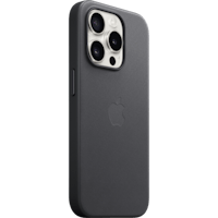 Apple iPhone 15 Pro Max FineWoven MagSafe Hoesje Black - Voorkant
