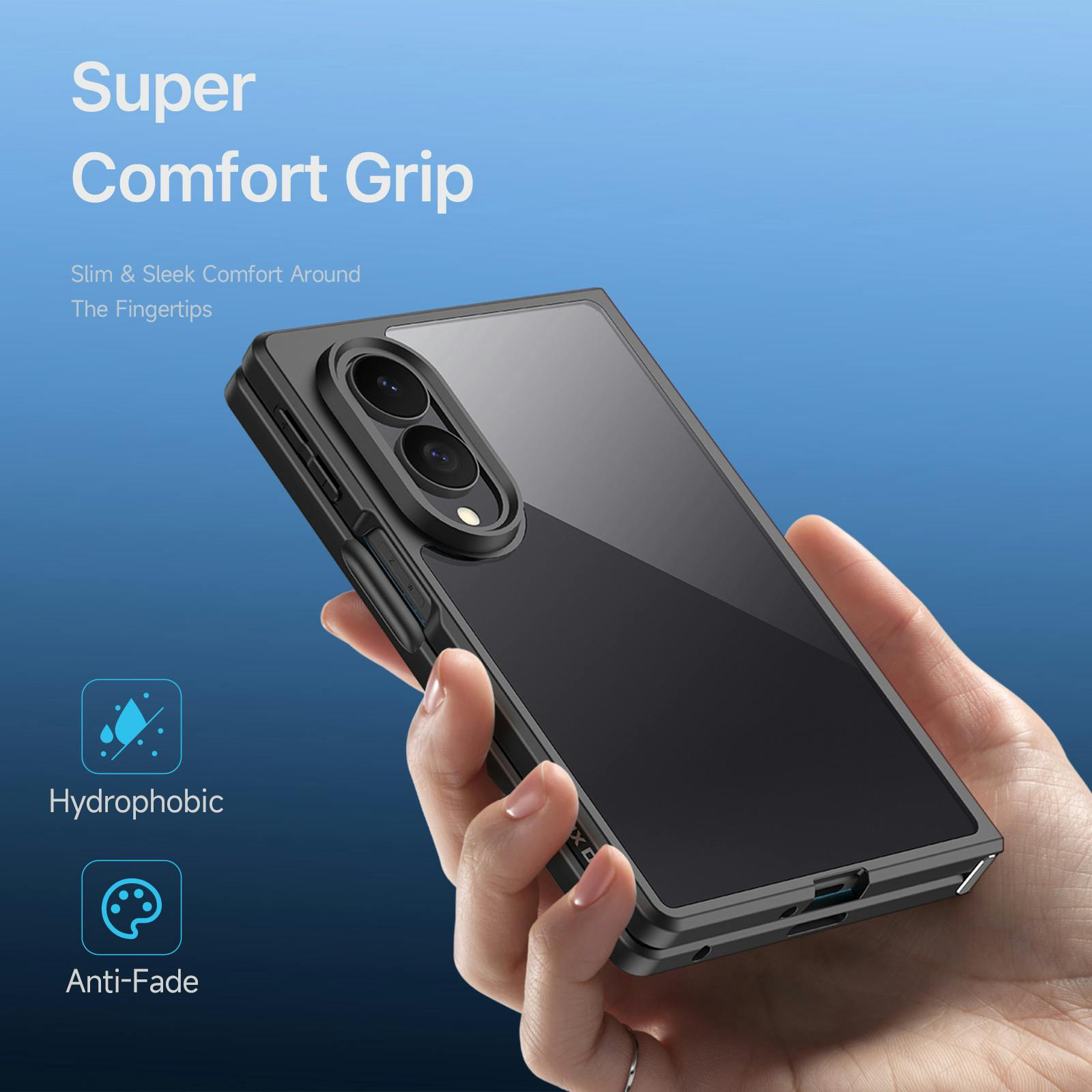 DUX DUCIS Samsung Galaxy Z Fold8 Wide Aimo Series Case Zwart