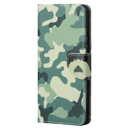 Mocaa Samsung Galaxy A53 Bookcase Hoesje Camouflage