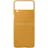 Samsung Galaxy Z Flip3 Leather Cover Mustard