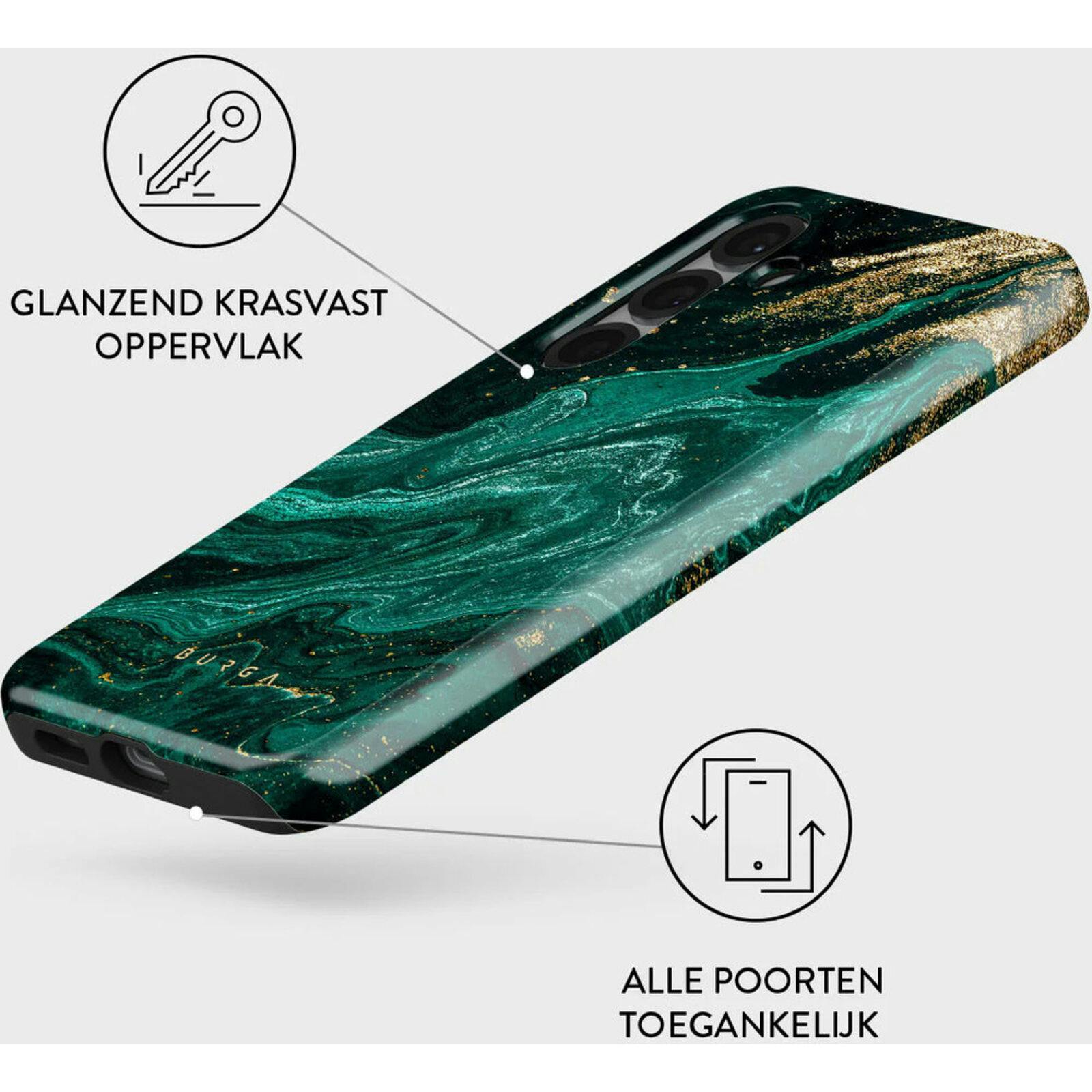 Burga Samsung Galaxy S25 Fashion Hoesje Emerald Pool