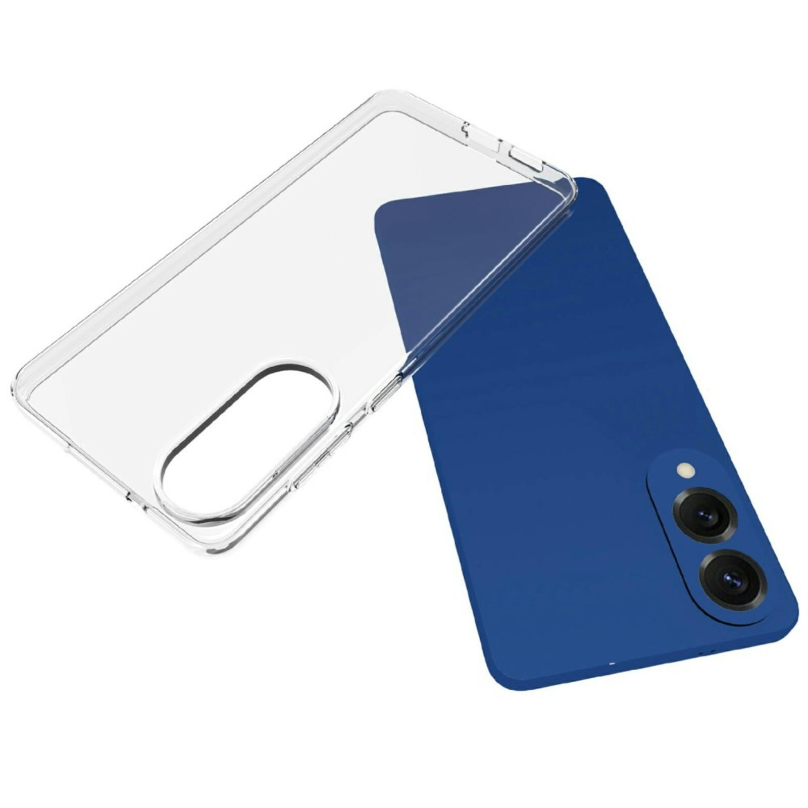 Mocaa Samsung Galaxy S25 Edge Clear Hoesje Transparant