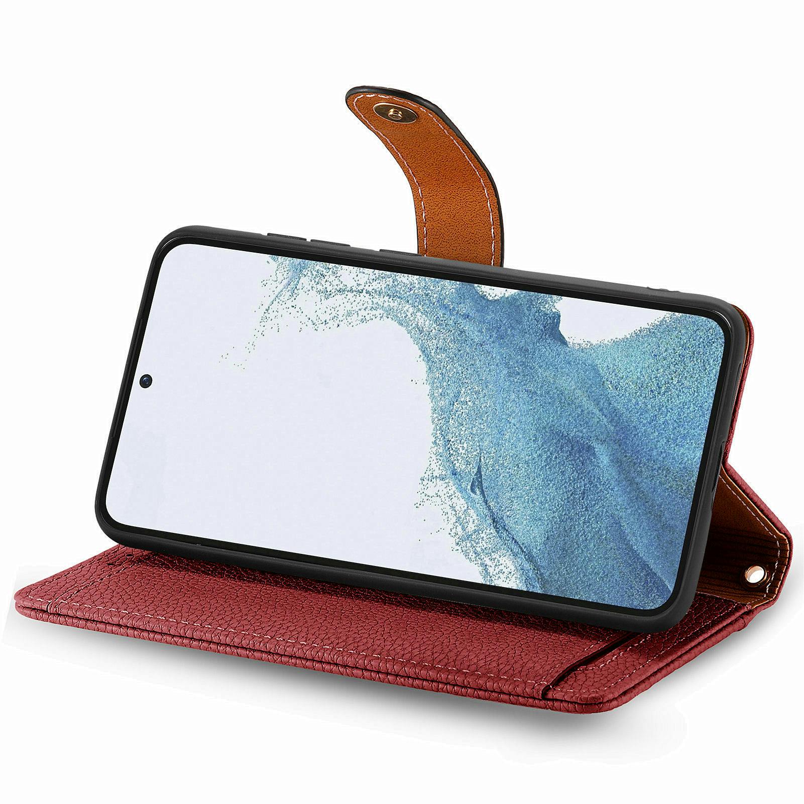 Comfycase Samsung Galaxy A27 Love Heart Wallet Rood