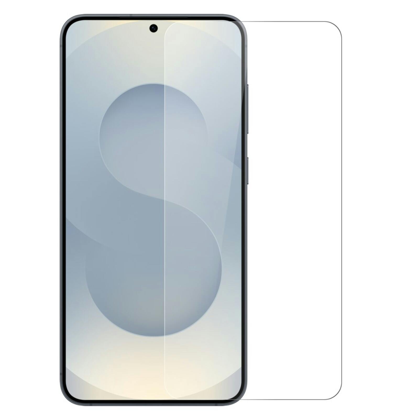 Northjo Samsung Galaxy S25 Edge Hoesje en Screenprotector Transparant